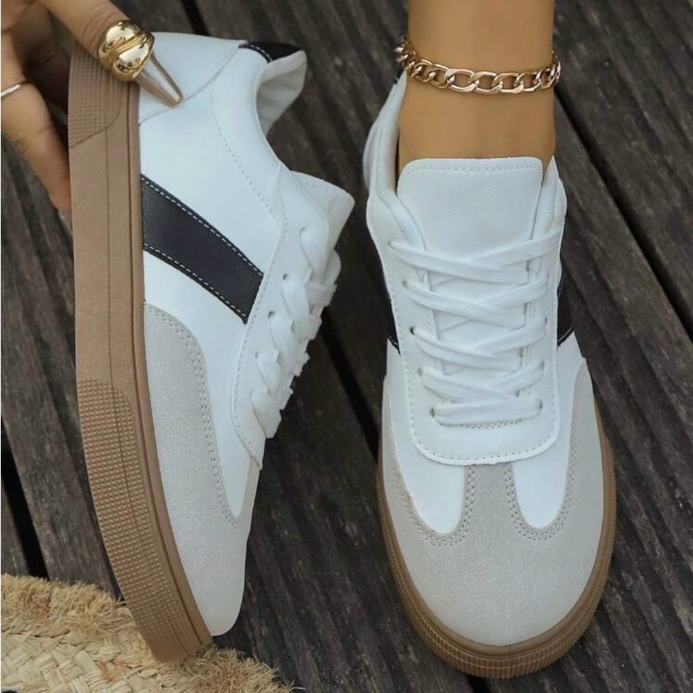 Like New Womens Color-Block Shoes